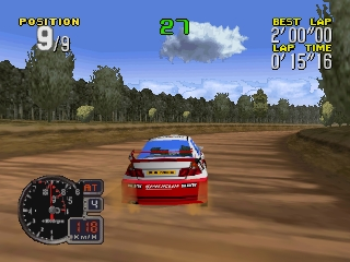 Rally '99 (Japan) In game screenshot